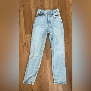 abercrombie curve love 90s straight high rise